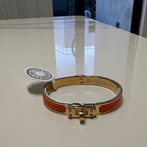 Boujee Boutique Orange and Gold Women's Watch